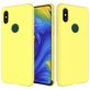 Mobigear Rubber Touch Xiaomi Mi Mix 3 Silikon Hülle Backcover - Gelb