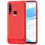 Mobigear Racing OPPO A31 Hülle Flexibles TPU Backcover - Rot