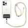 Mobigear Lanyard Universal-Handykette einstellbar - Pink / Lila / Gelb