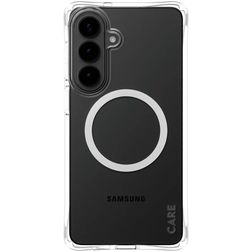 CARE by PanzerGlass Fashionable Durchsichtig Samsung Galaxy S26 Plus MagSafe Hülle Flexibles TPU Backcover - Transparent