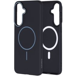 Mobiparts Slim Line Samsung Galaxy A37 MagSafe Hülle Hardcase Backcover - Onyx Black