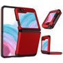 Mobigear Non-slip Armor Samsung Galaxy Z Flip 5 Hülle Hardcase Backcover Stoßfest - Rot
