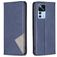 Mobigear Rhombus Slim Xiaomi 12T Hülle Klapphülle - Blau