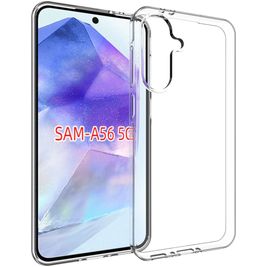 Mobigear Basics Durchsichtig Samsung Galaxy A56 Hülle Flexibles TPU Backcover - Transparent