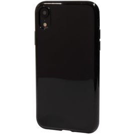 Mobiparts Classic iPhone XR Hülle Flexibles TPU Backcover - Schwarz