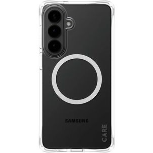 CARE by PanzerGlass Fashionable Durchsichtig Samsung Galaxy S26 Plus Silikon MagSafe Hülle Backcover - Transparent