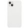 Mobigear Rubber Touch iPhone 15 Plus Silikon Hülle Backcover - Weiß