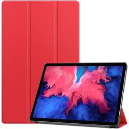 Mobigear Tri-Fold Lenovo Tab P11 Plus Gen 1 Hülle Klapphülle - Rot