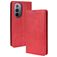 Mobigear Sensation Motorola Edge X30 Hülle Klapphülle Geldbörse - Rot