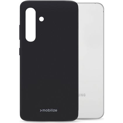 Mobilize Rubber Gelly Samsung Galaxy S26 Hülle Flexibles TPU Backcover - Schwarz