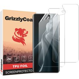 GrizzlyCoat Xiaomi Mi 11 Hydrogel-TPU Displayschutz - Hüllenfreundlich + Montagerahmen (2er Pack)