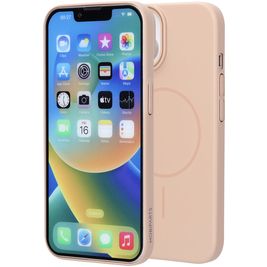 Mobiparts Slim Line iPhone 15 MagSafe Hülle Hardcase Backcover - Dune Sand