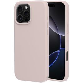 Mobiparts iPhone 16 Pro Max Silikon Hülle Backcover - Soft Salmon
