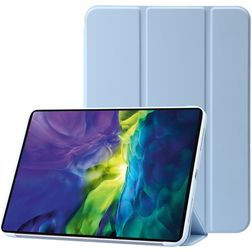 Mobigear Tri-Fold Gel iPad 11 (2025) Hülle TPU,Kunstleder Klapphülle - Blau