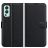 Mobigear Classic OnePlus Nord 2 Klapphülle Portemonnaie - Schwarz