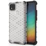 Mobigear Honeycomb Durchsichtig Xiaomi Redmi 9C Hülle Hardcase Backcover Stoßfest - Transparent