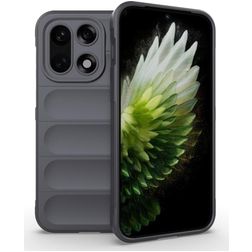 Mobigear Bumpy OnePlus 15 Hülle Flexibles TPU Backcover - Grau