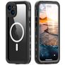 RedPepper Waterproof iPhone 15 Plus Wasserdicht MagSafe Hülle Hardcase Backcover Stoßfest - Schwarz