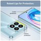 Mobigear Crystal Durchsichtig HONOR X8A Hülle Hardcase Backcover - Transparent