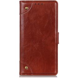Mobigear Ranch HONOR 8S Hülle Klapphülle Geldbörse - Braun