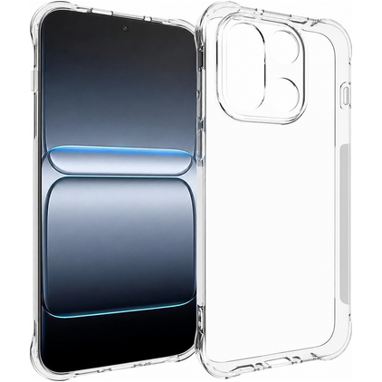 Mobigear Cushion Durchsichtig OnePlus 15 Hülle Flexibles TPU Backcover - Transparent