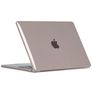 Mobigear Crystal Case MacBook Air 13 Zoll (2022-2026) Hardcase Hülle MacBook Case - Grau - Model A2681 / A3113 / A3240 / A3449