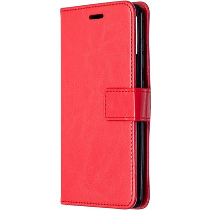 Mobigear Wallet Samsung Galaxy A41 Hülle Klapphülle Geldbörse - Rot
