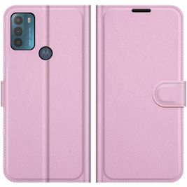 Mobigear Classic Motorola Moto G50 Hülle Klapphülle Geldbörse - Pink