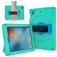 Mobigear Ruggedized iPad 6 (2018) Hülle EVA Schaum Backcover + Ständer - Grün