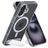 Mobiparts Hardcover Durchsichtig iPhone 16 MagSafe Hülle Hardcase Backcover mit Ständer - Transparent