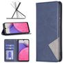 Mobigear Rhombus Slim Samsung Galaxy A33 Hülle Klapphülle - Blau