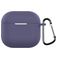 Mobigear Colors Apple AirPods 4 Hülle Flexibles Silikon - Grau
