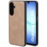 Mobiparts Classic Samsung Galaxy A17 MagSafe Hülle TPU,Kunstleder Backcover - Moonstone Beige