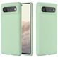 Mobigear Rubber Touch Google Pixel 6 Silikon Hülle Backcover - Grün