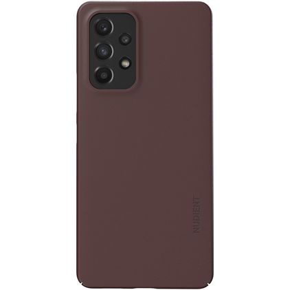 Nudient Thin Precise Samsung Galaxy A53 Hülle Hardcase Backcover - Sangria Red