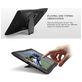 Mobigear ShieldStand iPad Pro 10.5 Zoll (2017) Stoßfeste Hardcase Hülle + Ständer - Schwarz