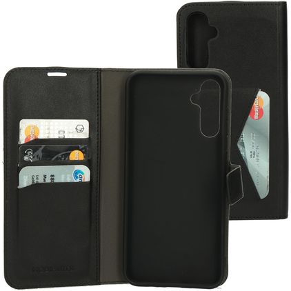 Mobiparts Classic Wallet Samsung Galaxy A14 Klapphülle Portemonnaie - Schwarz