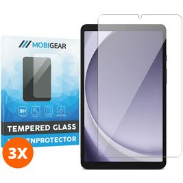 Mobigear Samsung Galaxy Tab A9 (2023) Panzerglas Gehärtetes Glas Displayschutz - Hüllenfreundlich (3er Pack)