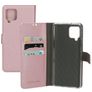 Mobiparts Saffiano Wallet Samsung Galaxy A42 Hülle Klapphülle Geldbörse - Pink