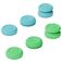 Mobigear Thumbgrip Joystick-Kappen für Nintendo Switch Pro / PS4 / PS5 - Blau / Grün (6er Pack)