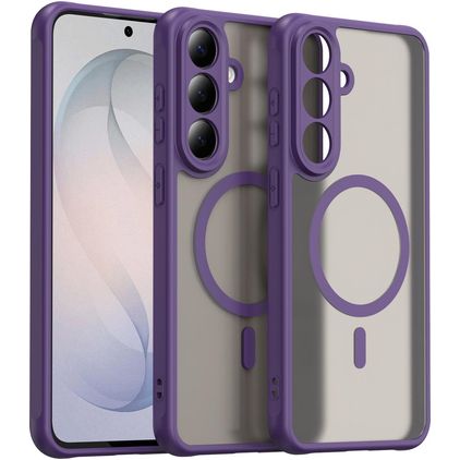 Mobigear Shockproof Samsung Galaxy S26 FE MagSafe Hardcase Backcover - Lila