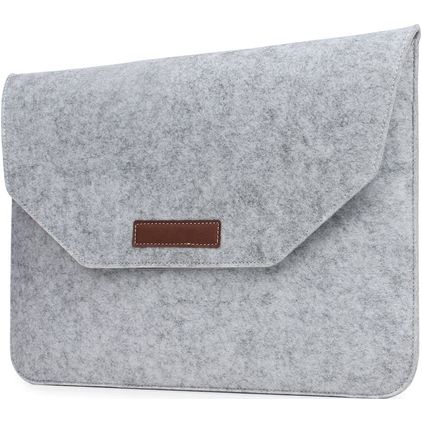 Mobigear Envelope Filz Laptop Sleeve 11 Zoll Laptop Hülle - Grau