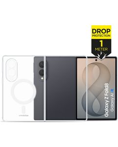 Mobilize Naked Protection Durchsichtig Samsung Galaxy Z Fold 8 MagSafe Hülle Hardcase Backcover Stoßfest - Transparent
