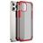 Mobigear Shockproof iPhone 12 Pro Max Hardcase Backcover - Rot