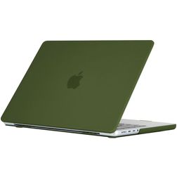 Mobigear Cream Matte MacBook Pro 14 Zoll (2021-2025) Hardcase Hülle MacBook Case - Avocado - Model A2442 / A2779 / A2918 / A2992 / A3401 / A3112 / A3434