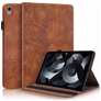 Mobigear Tree iPad 11 (2025) Hülle Klapphülle + Stifthalter - Braun