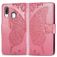 Mobigear Butterfly Samsung Galaxy A40 Hülle Klapphülle Geldbörse - Pink
