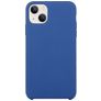 Mobigear Rubber Touch iPhone 15 Silikon Hülle Backcover - Dunkelblau