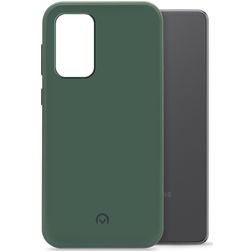 Mobilize Rubber Gelly Samsung Galaxy A73 Hülle Flexibles TPU Backcover - Matt Green