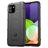 Mobigear Rugged Shield Samsung Galaxy A03 Hülle Flexibles TPU Backcover Stoßfest - Schwarz